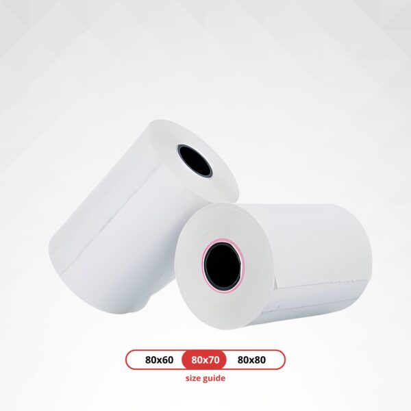 80x70mm Thermal Till Rolls main image